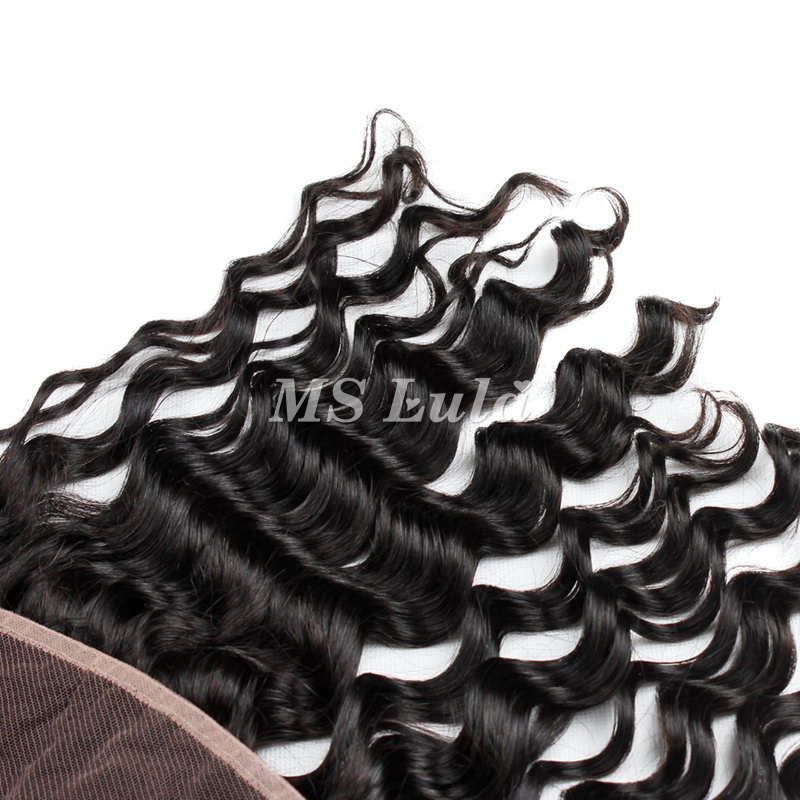 Natural Wave 13x4 Transparent Lace Frontal - 图片 6